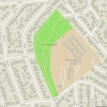 Map of Mira Vista School Park