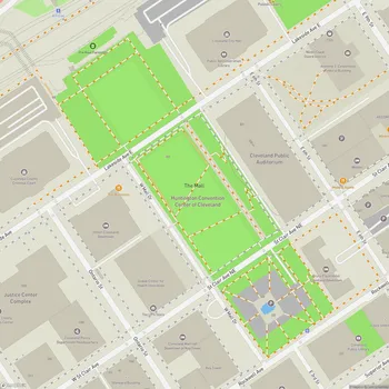 Map of The Mall