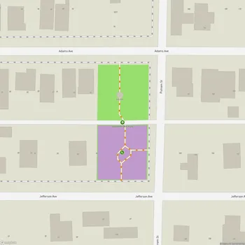 Map of Goosetown Park