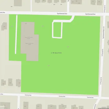 Map of C. W. Davis Park