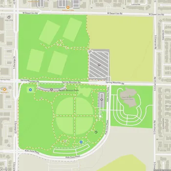 Map of Desert Breeze Park