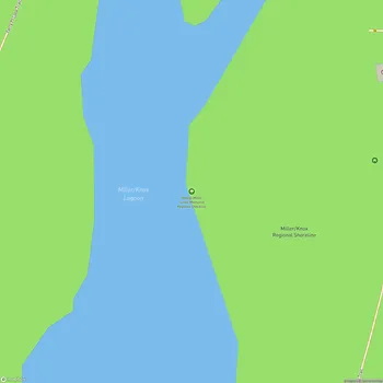 Map of George Miller Junior Memorial Regional Shoreline