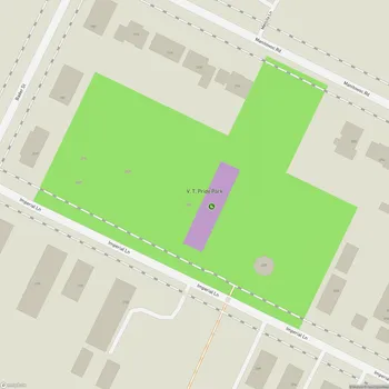 Map of V. T. Pride Park