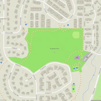 Map of Arapahoe Park