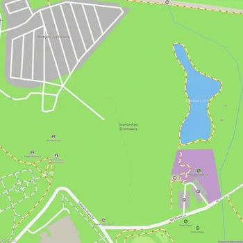 Map of Overton Park Greensward