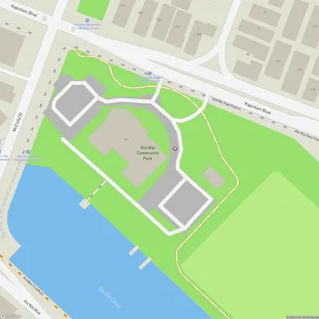 Map of Ala Wai Community Park