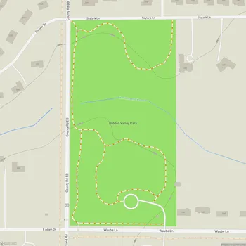 Map of Hidden Valley Park