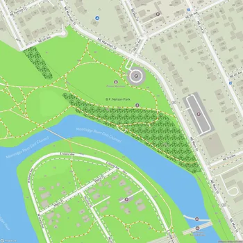 Map of B.F. Nelson Park