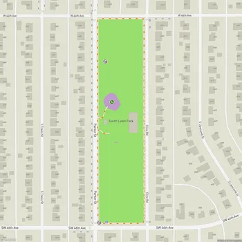 Map of South Lawn Park