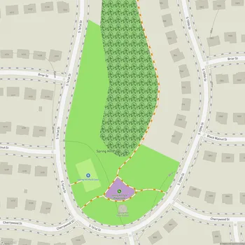 Map of Spring Hill Park