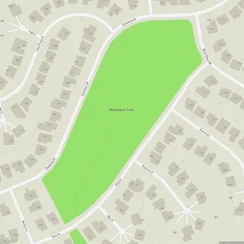 Map of Woodhaven Park