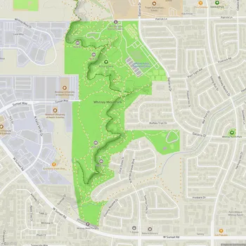 Map of Whitney Mesa Park