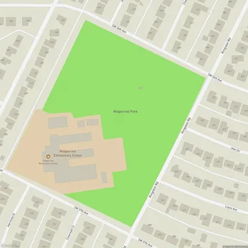 Map of Ridgecrest Park