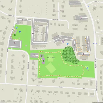 Map of Bel Air Park