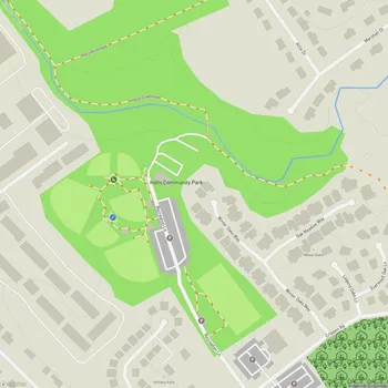 Map of Halls Community Park