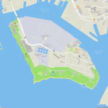 Map of Sand Island State Recreation Area