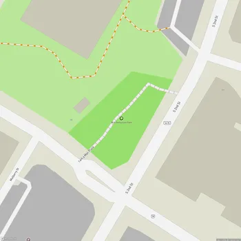 Map of MLK Reflections Park