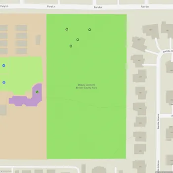 Map of Deputy Lonnie G Brewer County Park