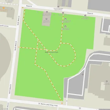 Map of Robert Church Park