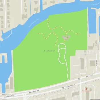 Map of Secret Woods Park